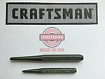 $combo$ Craftsman 42862 1/2 Center Punch & 42841 3/8 Prick Made In Usa. Fixed Price $16.95.