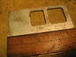 Kent Moore J24593-5 Lemans Series Instrument Panel Fog Mirror Template. Fixed Price $10.00.