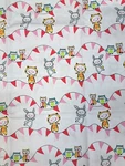 Kawaii Character Fabric Field Day Pattern CX7537 Michael Miller Cotton Quilting. Fixed Price $9.00.