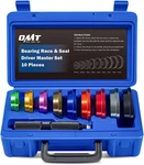 Bearing Press Kit, 10PC Race And Seal Driver Set With 9. Fixed Price $40.95.
