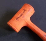 Snap On HFE32 Oz Dead Blow Hammer Orange Soft Grip Usa. Fixed Price $69.99.