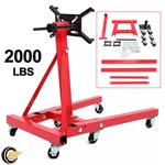2000LB Heavy Duty Steel Engine Stand Truck Motor Hoist Automotive Shop. Fixed Price $203.34.