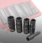 1/2" Dr. 5PC Thin Wall Flip Impact Socket Set For Car Rims Tires Lug Nuts Tool. Fixed Price $32.65.