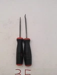 2X Snap-on Mini Straight/curved Red/blackhandle ,part# SG3ASAA/SG3ASHA. Fixed Price $16.95.