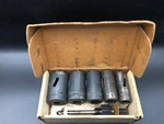 Vintage Blue Point Piece Hole Saw Kit LHS606X - 3/4" To 1/4". Fixed Price $35.00.