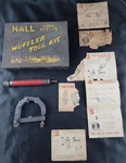 Vintage Hall Muffler Tool Kit Model MT-15 The Mfg Co Toledo Ohio. Fixed Price $22.95.