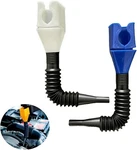 4PCS-ONE-HAND Snap Funnel Flexible Spill-free Oil, Gas & Coolant Filling Adapter. Fixed Price $12.99.