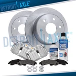 Rear Disc Rotors Brake Calipers Pads For Silverado Sierra 1500 Tahoe Yukon. Fixed Price $271.20.