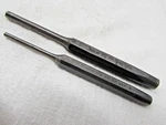 2 Snap-on Straight Pin Punches PPC-108A, 105 Good Useable Condition. Fixed Price $22.00.
