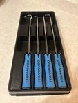 Nice Used Cornwell Piece Heavy Duty Pick Set, Classic Blue Softgrip CTG84HDHPS. Fixed Price $89.00.