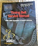 Snap-on Shopkey Timing Belt Service Manual 1998-1999 Domestic And Import Book 1A. Fixed Price $20.00.