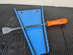 #BF220 Matco Tools - Blade 12 Long Orange Handle Carbon Scraper SP223. Fixed Price $20.95.