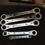 Cornwell Usa Piece Ratcheting Box End Wrench Set 12 Point. Fixed Price $29.99.