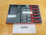 Snap-on Tools Usa Red 6PC Soft Grip Radiator Hose Pick Set SGRHT6BR New Sealed. Fixed Price $250.00.