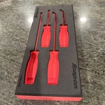 Snap-on FMMR04B Foam Organizer For Pc Soft Grip Seal Removal Set. Fixed Price $89.95.