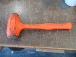 Mac Tools 56 Oz Dead Blow Hammer Orange CH58DS. Fixed Price $64.99.