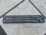 Snap-on Piece 1/4 In. Drive Knurled Wobble Extension Set, Part# 106ATMXW. Fixed Price $139.99.