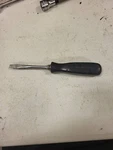 Snap-on Ssd Usa Black Handle Flat Head Slotted Screwdriver Pat No 201171 Tool. Fixed Price $19.99.